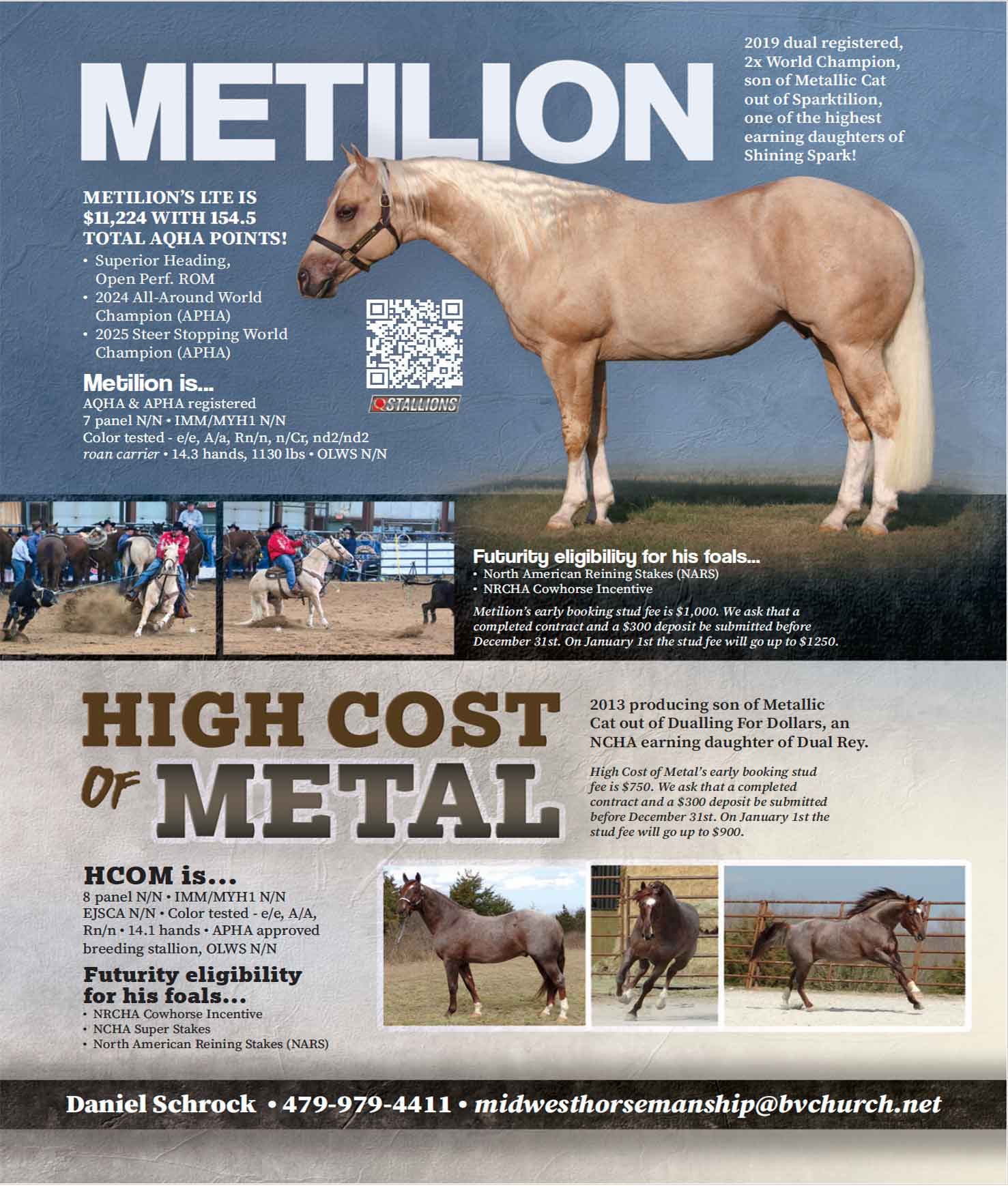 Metilion CVM stud